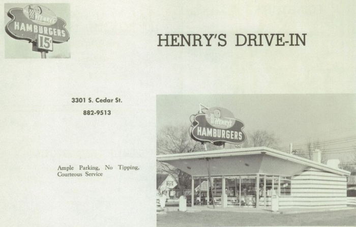 Henrys Hamburgers - Lansing - 3301 S Cedar St (newer photo)